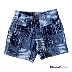 Gymboree 2T patchwork shorts